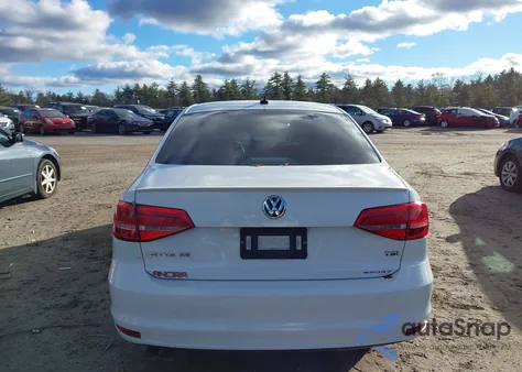 2015 Volkswagen Jetta 1.8T Se из США, поврежденный, VIN 3VWD07AJ9FM357231